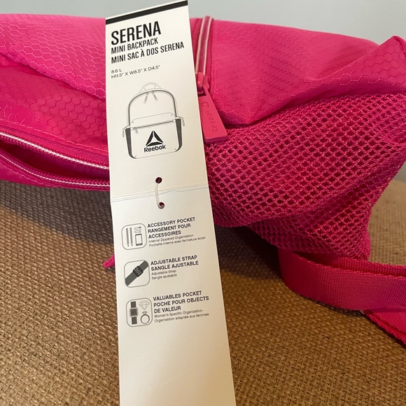 Reebok Pink Backpack - Picture 6 of 7